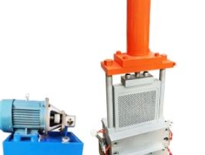 Hydraulic die head 300 hydraulic up and down suction twin screw special die head