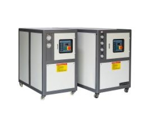 Water cooled chiller The air conditioning unit is a fully enclosed compressor and the temperature controller is a digital temperature controller PN4-30PS